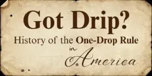 Got Drip? The One-Drop Rule’s History in America